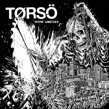 TORSO "Home Wrecked" 7" (Rev) Translucent Green Vinyl